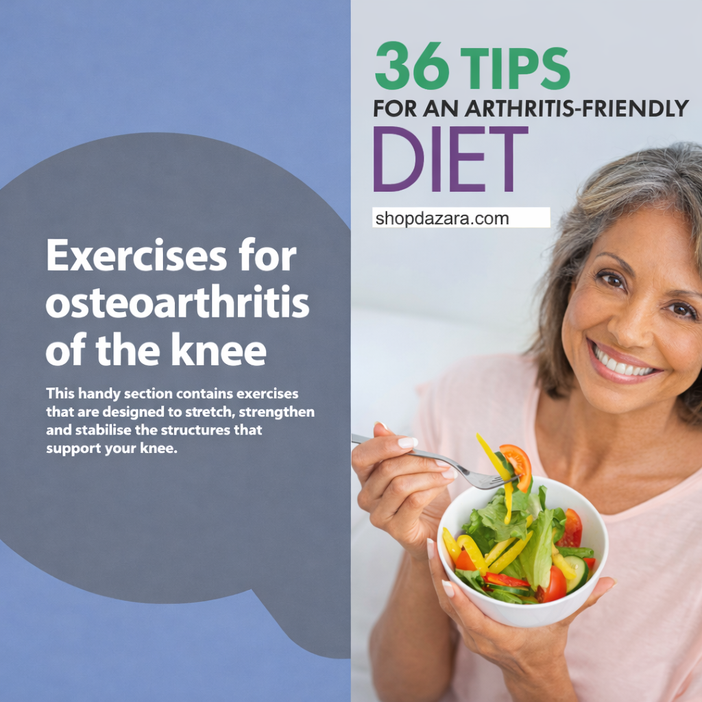 Knee Arthritis Exercise & Diet Guide